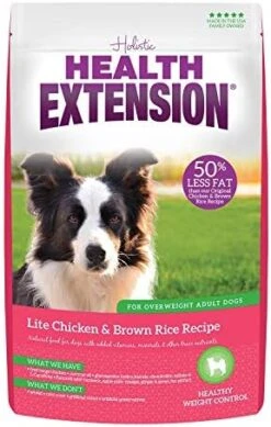 Health Extension Dry Dog Food, Natural Food With Added Vitamins & Minerals, Suitable For Puppies & Dogs, Original Chicken & Brown Rice Recipe (4 Pound / 1.8 Kg) -Dog Supply Store 51AE0hSXW5L. AC