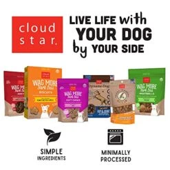 Cloud Star Dynamo Dog Skin & Coat Treats – Chewy Treat With Fish Oil For Shiny Coat (14 Oz. Salmon) -Dog Supply Store 51AFQIrHZfL