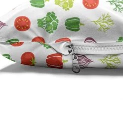 Ambesonne Vegetables Pet Bed, Food Themed Simple Repetitive Pattern With Pepper Onion Broccoli And Tomatoes, Chew Resistant Pad For Dogs And Cats Cushion With Removable Cover, 24" X 39", Multicolor 9 Ambesonne Vegetables Pet Bed, Food Themed Simple Repetitive Pattern With Pepper Onion Broccoli And Tomatoes, Chew Resistant Pad For Dogs And Cats Cushion With Removable Cover, 24" X 39", Multicolor -Dog Supply Store 51AUEWZE2FL