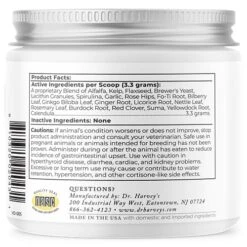 Dr. Harvey's Golden Years Geriatric Herbal Supplement For Senior Dogs, 7 Oz -Dog Supply Store 51AnPtinTTL