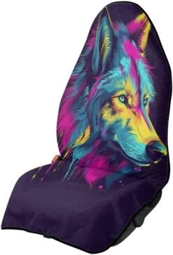 Semiouray Cute Dachshund Dog Print Car Seat Protector Accessories Art Painting Puppy Stain Resistant Car Seat Coverfrom Sweat Food Dirt After Gym Car Seat Towel, White -Dog Supply Store 51AooBM3rwL. AC