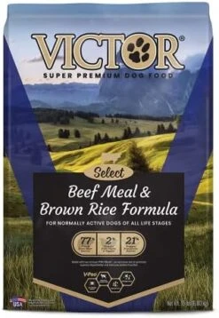 Victor Super Premium Dog Food – Select - Beef Meal & Brown Rice Formula – Gluten Free Beef Meal Dry Dog Food For All Normally Active Dogs Of All Life Stages, 40 Lbs 16 Victor Super Premium Dog Food – Select - Beef Meal & Brown Rice Formula – Gluten Free Beef Meal Dry Dog Food For All Normally Active Dogs Of All Life Stages, 40 Lbs -Dog Supply Store 51BGuoAhQzL. AC