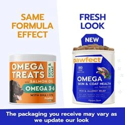Fish Oil Omega 3 For Dogs - Allergy Relief - Joint Health - Itch Relief, Shedding - Skin And Coat Supplement - Alaskan Salmon Oil Chews - Omega 3 6 9 - EPA & DHA Fatty Acids -Dog Supply Store 51BIlSRMNbL