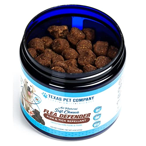 Texas Pet Company Flea Defender Flea And Tick Prevention For Dogs, Chewables For Large To Small Dogs, Natural Bacon Flavor Flea & Tick Control Treats For Dogs Soft Chew Supplement, Made In The USA. 7 Texas Pet Company Flea Defender Flea And Tick Prevention For Dogs, Chewables For Large To Small Dogs, Natural Bacon Flavor Flea & Tick Control Treats For Dogs Soft Chew Supplement, Made In The USA. - Image 5