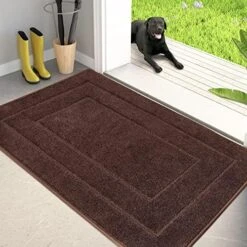 PURRUGS Dirt Trapper Door Mat 32" X 70", Non-Slip/Skid Machine Washable Entryway Rug, Dog Door Mat, Super Absorbent Welcome Mat For Muddy Wet Shoes And Paws, Burgundy Red 28 PURRUGS Dirt Trapper Door Mat 32" X 70", Non-Slip/Skid Machine Washable Entryway Rug, Dog Door Mat, Super Absorbent Welcome Mat For Muddy Wet Shoes And Paws, Burgundy Red -Dog Supply Store 51C9e5lxyXL. AC
