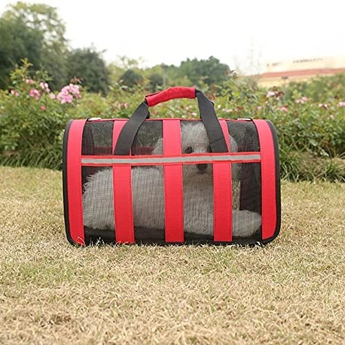JOZZY Pet Travel Bag Dog Carrier Bags Portable Pet Backpack Breathable Carrier Travel Outdoor Bag For Dogs Cats Packaging Carrying Pet Supplies (Color : Black, Size : S(35x22x22cm)) 4 JOZZY Pet Travel Bag Dog Carrier Bags Portable Pet Backpack Breathable Carrier Travel Outdoor Bag For Dogs Cats Packaging Carrying Pet Supplies (Color : Black, Size : S(35x22x22cm)) - Image 2