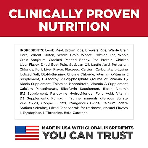 Hill's Science Diet Dry Dog Food, Adult, Small Paws For Small Breed Dogs, Lamb Meal & Brown Rice, 4.5 Lb. Bag 5 Hill's Science Diet Dry Dog Food, Adult, Small Paws For Small Breed Dogs, Lamb Meal & Brown Rice, 4.5 Lb. Bag - Image 3