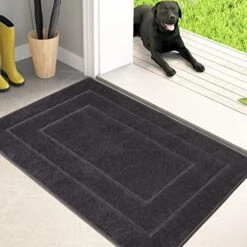 PURRUGS Dirt Trapper Door Mat 32" X 70", Non-Slip/Skid Machine Washable Entryway Rug, Dog Door Mat, Super Absorbent Welcome Mat For Muddy Wet Shoes And Paws, Burgundy Red 26 PURRUGS Dirt Trapper Door Mat 32" X 70", Non-Slip/Skid Machine Washable Entryway Rug, Dog Door Mat, Super Absorbent Welcome Mat For Muddy Wet Shoes And Paws, Burgundy Red -Dog Supply Store 51Edld6QpyL. AC