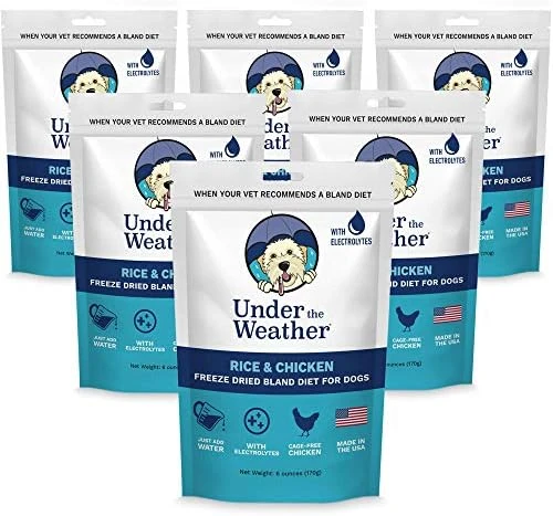 Under The Weather Easy To Digest Bland Diet For Sick Dogs - Contains Electrolytes - Gluten Free, All Natural, Freeze Dried 100% Human Grade Meats - Rice, Chicken & Pumpkin 12 Under The Weather Easy To Digest Bland Diet For Sick Dogs - Contains Electrolytes - Gluten Free, All Natural, Freeze Dried 100% Human Grade Meats - Rice, Chicken & Pumpkin - Image 10