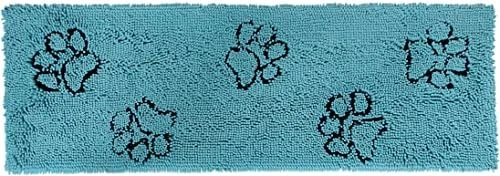 Style Basics Dog Door Mat - Pet Paw Cleaning Runner Rug For Dogs Muddy Paws - Indoor Or Outdoor - 60" X 20", Marine Blue 9 Style Basics Dog Door Mat - Pet Paw Cleaning Runner Rug For Dogs Muddy Paws - Indoor Or Outdoor - 60" X 20", Marine Blue - Image 7