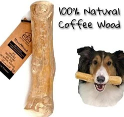 Pet Full House WoofWood Dog Chew Sticks, Safe, Natural & Healthy Chew Toys, Real Coffee Wood, Long Lasting, Durable Chewable Stick And Toy, Aggressive Chewers For Dogs, Dog Chew Bones, (Large) -Dog Supply Store 51HVC NPBqL. AC 1