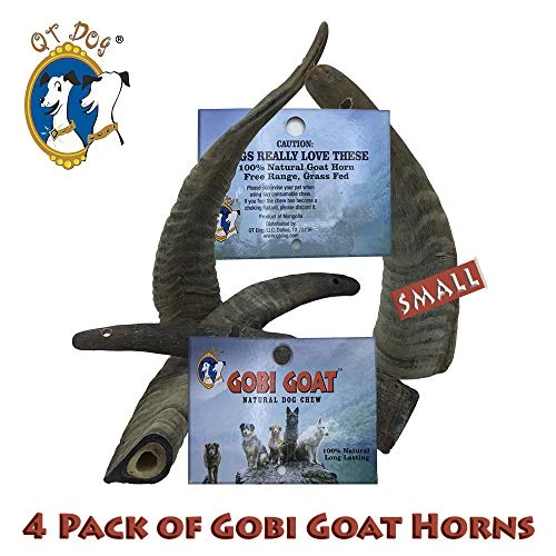 4 Pack Of Gobi Goat Horns Small Long Lasting 100% Natural Gobi Desert Goat Horn Dog Chews With Marrow 4 4 Pack Of Gobi Goat Horns Small Long Lasting 100% Natural Gobi Desert Goat Horn Dog Chews With Marrow - Image 2