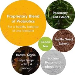 PetLab Co. ProBright Dental Powder For Dogs - Tailored Teeth Cleaning Made Easy – Specialized Dog Breath Freshener To Target Tartar And Clean Teeth -Dog Supply Store 51IRmpHvKeL