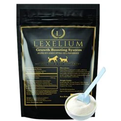 Lexelium Weight Gainer Supplement For Dogs & Cats - Muscle Building & Appetite Stimulation - 100% Natural Pet Supplement To Add Weight & Increase Immunity In Puppies And Kittens -200g