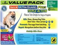 Hartz UltraGuard Pro Topical Flea & Tick Prevention For Dogs And Puppies, 31-60 Lbs 6 Monthly Treatments -Dog Supply Store 51IeiDFV0yL. AC