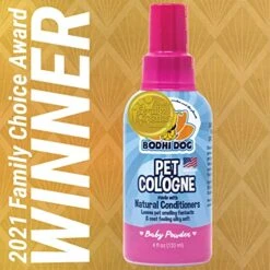 Bodhi Dog Natural Pet Cologne | Premium Scented Perfume Body Spray For Dogs And Cats | Clean And Fresh Scent | Natural Conditioning Qualities | Made In USA (Baby Powder, 4 Fl Oz) 18 Bodhi Dog Natural Pet Cologne | Premium Scented Perfume Body Spray For Dogs And Cats | Clean And Fresh Scent | Natural Conditioning Qualities | Made In USA (Baby Powder, 4 Fl Oz) -Dog Supply Store 51IrD7D2XDL