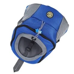 Pet Knapsack Pet Backpack Nice Appearance Camping Backpack Dog Backpack Pet Travel Bag Pet Carrying Bag For Coolers (Blue) 12 Pet Knapsack Pet Backpack Nice Appearance Camping Backpack Dog Backpack Pet Travel Bag Pet Carrying Bag For Coolers (Blue) -Dog Supply Store 51IuXPokcJL