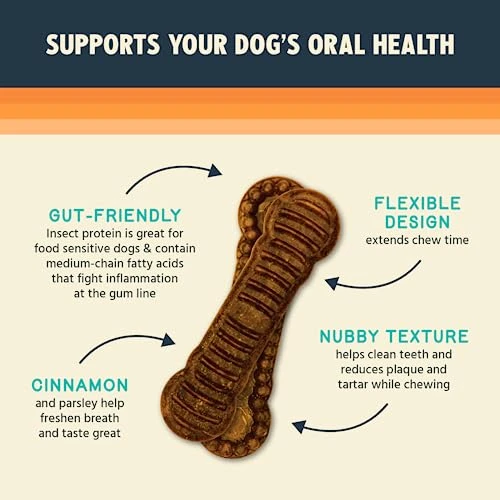 Jiminy's Dental Chews For Medium Sized Dogs – Cinnamon Dog Dental Chews, Teeth Cleaning Dog Treats, Reduce Tartar And Plaque, Made In USA, Cruelty Free, Dog Breath Freshener – 12 Chews 6 Jiminy's Dental Chews For Medium Sized Dogs – Cinnamon Dog Dental Chews, Teeth Cleaning Dog Treats, Reduce Tartar And Plaque, Made In USA, Cruelty Free, Dog Breath Freshener – 12 Chews - Image 4