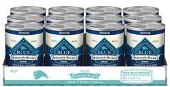 Blue Buffalo Homestyle Recipe Natural Senior Wet Dog Food, Chicken 12.5-oz Can (Pack Of 12)