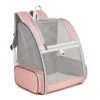 AYENCI Pet Backpack, Pet Carrier Bag Cat Backpack Breathable Cat Carrier For Cats Small Dogs Travel Portable Shoulder Backpack Carrying Pet Supplies (Color : Pink) -Dog Supply Store 51JTjHdx9rL