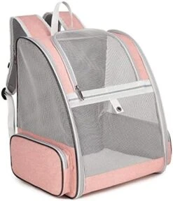 AYENCI Pet Backpack, Pet Carrier Bag Cat Backpack Breathable Cat Carrier For Cats Small Dogs Travel Portable Shoulder Backpack Carrying Pet Supplies (Color : Pink) 19 AYENCI Pet Backpack, Pet Carrier Bag Cat Backpack Breathable Cat Carrier For Cats Small Dogs Travel Portable Shoulder Backpack Carrying Pet Supplies (Color : Pink) -Dog Supply Store 51JTjHdx9rL. AC