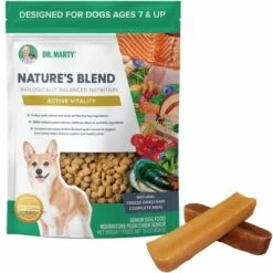 Dr. Marty Nature's Blend For Active Vitality Seniors Freeze Dried Raw Dog Food, 16 Oz