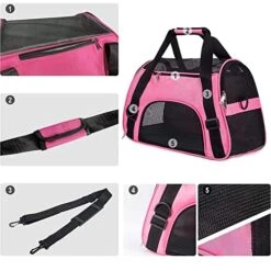 AYENCI Pet Backpack, Cat Dog Carrier Bags Foldable Portable Pet Backpack Outgoing Travel Soft-Sided Mesh Breathable Pets Handbag For Small Dogs Cats (Color : Green) 14 AYENCI Pet Backpack, Cat Dog Carrier Bags Foldable Portable Pet Backpack Outgoing Travel Soft-Sided Mesh Breathable Pets Handbag For Small Dogs Cats (Color : Green) -Dog Supply Store 51Lh3RcBIgL