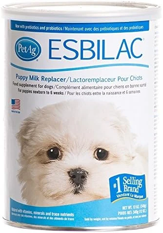 PetAg Esbilac Puppy Milk Replacer Powder - With Prebiotics, Probiotics & Vitamins For Newborn Puppies - 12 Oz Powdered Drink Mix 10 PetAg Esbilac Puppy Milk Replacer Powder - With Prebiotics, Probiotics & Vitamins For Newborn Puppies - 12 Oz Powdered Drink Mix - Image 8