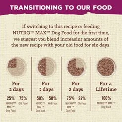 Nutro MAX Adult Recipe Dry Dog Food With Farm Raised Chicken, 12 LB Bag 15 Nutro MAX Adult Recipe Dry Dog Food With Farm Raised Chicken, 12 LB Bag -Dog Supply Store 51MUrqAyDfL