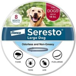 Seresto Large Dog Vet-Recommended Flea & Tick Treatment & Prevention Collar For Dogs Over 18 Lbs. | 8 Months Protection 22 Seresto Large Dog Vet-Recommended Flea & Tick Treatment & Prevention Collar For Dogs Over 18 Lbs. | 8 Months Protection -Dog Supply Store 51NDLf8XkcL. AC