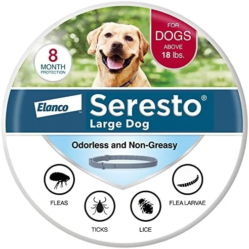 Seresto Large Dog Vet-Recommended Flea & Tick Treatment & Prevention Collar For Dogs Over 18 Lbs. | 8 Months Protection 12 Seresto Large Dog Vet-Recommended Flea & Tick Treatment & Prevention Collar For Dogs Over 18 Lbs. | 8 Months Protection - Image 10