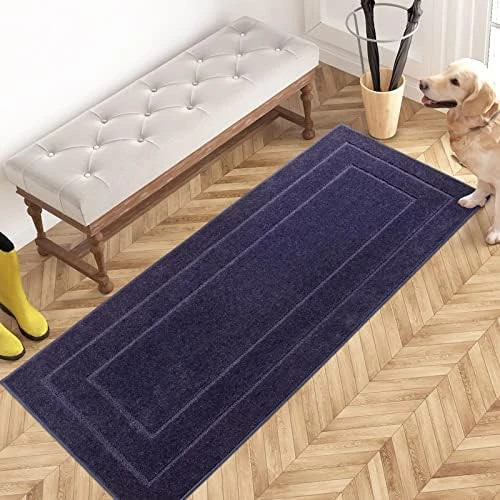 PURRUGS Dirt Trapper Door Mat 32" X 70", Non-Slip/Skid Machine Washable Entryway Rug, Dog Door Mat, Super Absorbent Welcome Mat For Muddy Wet Shoes And Paws, Burgundy Red 13 PURRUGS Dirt Trapper Door Mat 32" X 70", Non-Slip/Skid Machine Washable Entryway Rug, Dog Door Mat, Super Absorbent Welcome Mat For Muddy Wet Shoes And Paws, Burgundy Red - Image 11