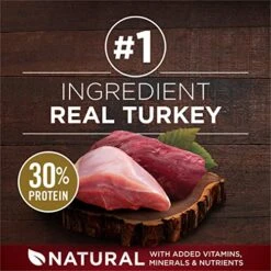 Purina ONE True Instinct With A Blend Of Real Turkey And Venison Dry Dog Food - 27.5 Lb. Bag -Dog Supply Store 51O1KpFKm7L