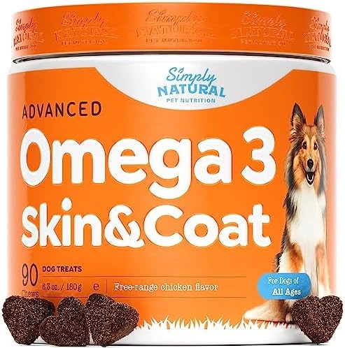 𝐓𝐎𝐏 𝟐𝟎𝟐𝟑* Omega 3 For Dogs - Salmon Oil For Dogs Skin And Coat With Omega 3 Fish Oil, Dog Fish Oil Supplement For Allergy Relief And Itch Relief, 90 Chews Of Dogs Omega 3 Supplement 8 𝐓𝐎𝐏 𝟐𝟎𝟐𝟑* Omega 3 For Dogs - Salmon Oil For Dogs Skin And Coat With Omega 3 Fish Oil, Dog Fish Oil Supplement For Allergy Relief And Itch Relief, 90 Chews Of Dogs Omega 3 Supplement - Image 6