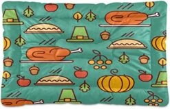Kigai Thanksgiving Food Dog Bed, Super Soft Dog Cat Crate Bed Pad With Non-Slip Bottom Fit Large, Medium, Small Pet Dogs, Machine Washable & Dryer Pet Sleeping Mat 10 Kigai Thanksgiving Food Dog Bed, Super Soft Dog Cat Crate Bed Pad With Non-Slip Bottom Fit Large, Medium, Small Pet Dogs, Machine Washable & Dryer Pet Sleeping Mat -Dog Supply Store 51QPQu7jK2L. AC