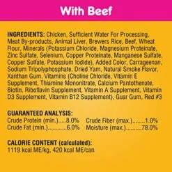 PEDIGREE CHOPPED GROUND DINNER Adult Canned Soft Wet Dog Food Variety Pack, With Chicken And Beef, 13.2 Oz. Cans 24 Pack -Dog Supply Store 51QbAJYrkJL