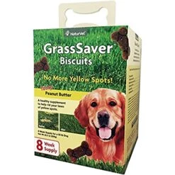 NaturVet GrassSaver| Wafers For Dogs – Help Keep Grass Green, Rid Your Lawn Of Yellow Patches Caused By Dog Urine| No More Yellow Spots| DL-Methionine & Enzymes – 300 Ct -Dog Supply Store 51QmnZdvypL
