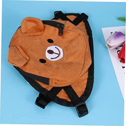 Stuffed Puppy 2pcs Dog Accessories For Small Dogs Dog Crate Accessories Cute Backpack Pet Cat Shoulder Bag Stuffed Shoulder Bags The Cow Pet Bag Plush Backpack Multipurpose Brown 5 Stuffed Puppy 2pcs Dog Accessories For Small Dogs Dog Crate Accessories Cute Backpack Pet Cat Shoulder Bag Stuffed Shoulder Bags The Cow Pet Bag Plush Backpack Multipurpose Brown - Image 3