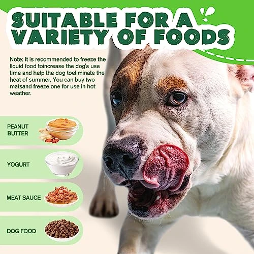 Dogginmen Dog Lick Mat,Licking Mat For Large Medium Small Dogs And Cats Crate,Interactive 7.1" Large Size Lick Mats For Crate Training,Reduce Anxiety And Boredom,Dog Lick Mat Treat For Peanut Butter 8 Dogginmen Dog Lick Mat,Licking Mat For Large Medium Small Dogs And Cats Crate,Interactive 7.1" Large Size Lick Mats For Crate Training,Reduce Anxiety And Boredom,Dog Lick Mat Treat For Peanut Butter - Image 6