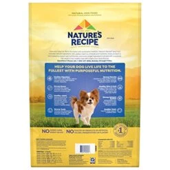 Nature′s Recipe Small Breed Dry Dog Food, Small Bites Chicken, Barley & Brown Rice Recipe, 12 Lb. Bag -Dog Supply Store 51T2sRsmpeL