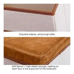 YangYan Pet Dog Stairs Foldable Pet Steps 3-Step Storage Style Pet Stair Indoor Pet Ramp Ladder For Puppies Dog Bed Stairs Storage Case (Color : Yellow) -Dog Supply Store 51TEPVvQFpL