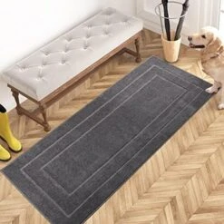 PURRUGS Dirt Trapper Door Mat 32" X 70", Non-Slip/Skid Machine Washable Entryway Rug, Dog Door Mat, Super Absorbent Welcome Mat For Muddy Wet Shoes And Paws, Burgundy Red 24 PURRUGS Dirt Trapper Door Mat 32" X 70", Non-Slip/Skid Machine Washable Entryway Rug, Dog Door Mat, Super Absorbent Welcome Mat For Muddy Wet Shoes And Paws, Burgundy Red -Dog Supply Store 51TfKAuAjBL. AC