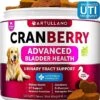 Dog UTI Treatment - Cranberry Supplement For Dogs - Bladder Control For Dogs - Dog Urinary Tract Infection Treatment - UTI Medicine For Dogs - Dog Cranberry Supplement - Kidney Support - 120 Chews -Dog Supply Store 51UFctsOY9L