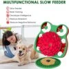 Lalolee Dog Puzzle Toys, 3-in-1 Dog Puzzles With Licking Pad And Slow Food, Stress Relief Interactive Dog Toy For Feeding (Green) -Dog Supply Store 51UY7ttUdpL