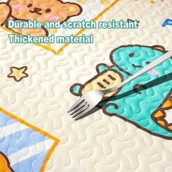 Dog Playpen Mat Crate Mat Puppy Pads,Fits 24 Inch 8 Panels Regular Octagon Pet Playpen [PLAYPEN Not Included!] Reusable Washable Whelping Pet Mattress Pads Pet Training Pads For Playpen, Crate, Kennel -Dog Supply Store 51UgoDi6siL