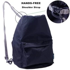 Dog Food Travel Container, Dog Food Travel Bag, Kibble Carrier 42 Cups 10L With Storage Front Pocket And Shoulder Strap For Travel, Hiking And Camping (Black) -Dog Supply Store 51UwbLHackL