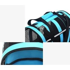 JOZZY Pet Travel Bag Dog Carrier Bags Portable Pet Backpack Breathable Carrier Travel Outdoor Bag For Dogs Cats Packaging Carrying Pet Supplies (Color : Black, Size : S(35x22x22cm)) 21 JOZZY Pet Travel Bag Dog Carrier Bags Portable Pet Backpack Breathable Carrier Travel Outdoor Bag For Dogs Cats Packaging Carrying Pet Supplies (Color : Black, Size : S(35x22x22cm)) -Dog Supply Store 51VXoc6COkL