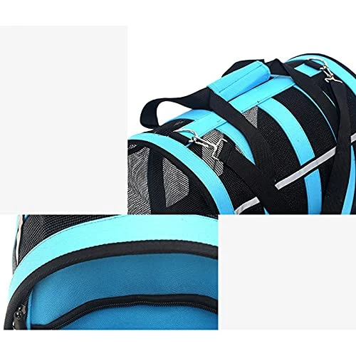 JOZZY Pet Travel Bag Dog Carrier Bags Portable Pet Backpack Breathable Carrier Travel Outdoor Bag For Dogs Cats Packaging Carrying Pet Supplies (Color : Black, Size : S(35x22x22cm)) 7 JOZZY Pet Travel Bag Dog Carrier Bags Portable Pet Backpack Breathable Carrier Travel Outdoor Bag For Dogs Cats Packaging Carrying Pet Supplies (Color : Black, Size : S(35x22x22cm)) - Image 5