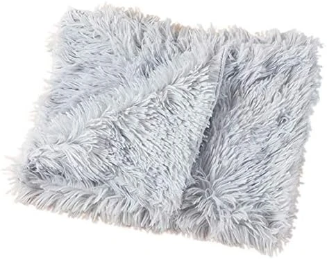 SONGBIRDTH Pet Bed,Winter Warm Small/Medium Puppy Cats Dogs Carpet Fluffy Plush Pet Soft Blanket,Breathable Cotton Blend,Removable Easy To Clean Light Grey M 14 SONGBIRDTH Pet Bed,Winter Warm Small/Medium Puppy Cats Dogs Carpet Fluffy Plush Pet Soft Blanket,Breathable Cotton Blend,Removable Easy To Clean Light Grey M - Image 12