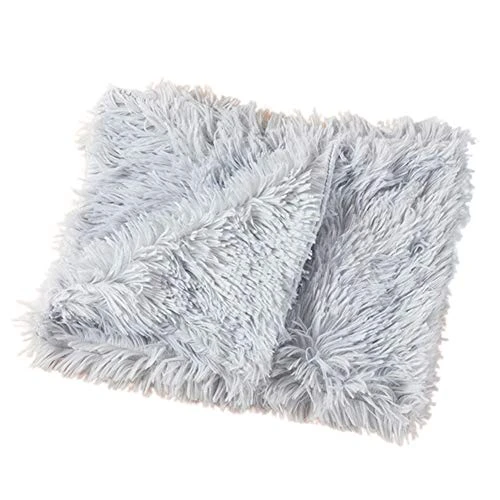 SONGBIRDTH Pet Bed,Winter Warm Small/Medium Puppy Cats Dogs Carpet Fluffy Plush Pet Soft Blanket,Breathable Cotton Blend,Removable Easy To Clean Light Grey M 3 SONGBIRDTH Pet Bed,Winter Warm Small/Medium Puppy Cats Dogs Carpet Fluffy Plush Pet Soft Blanket,Breathable Cotton Blend,Removable Easy To Clean Light Grey M